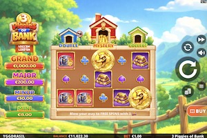 3 Piggies of Bank