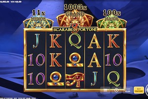 3 Scarabs of Fortune