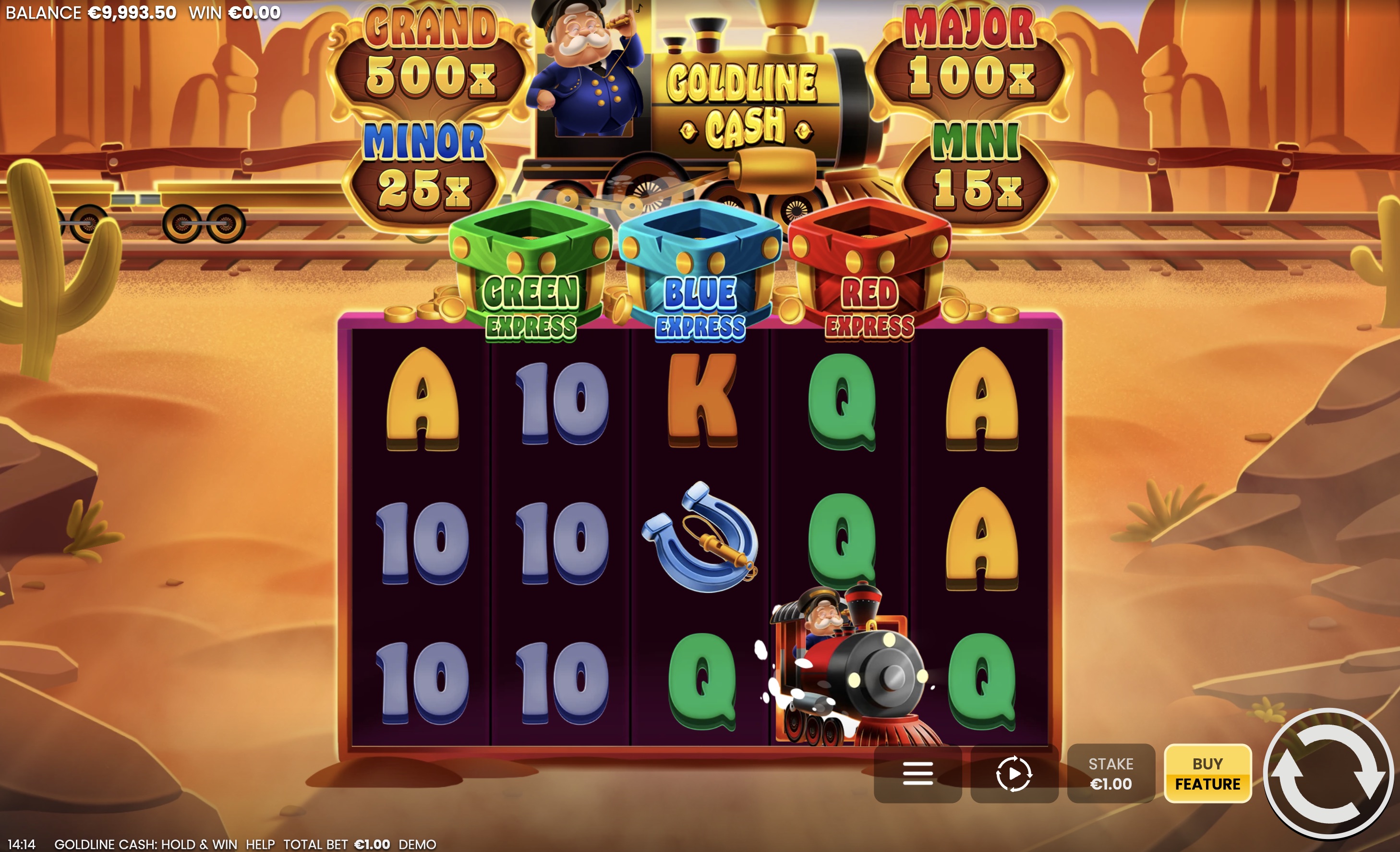 Goldline Cash Hold and Win